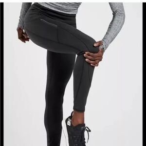 Athleta Rainier Tights Forest Green MP